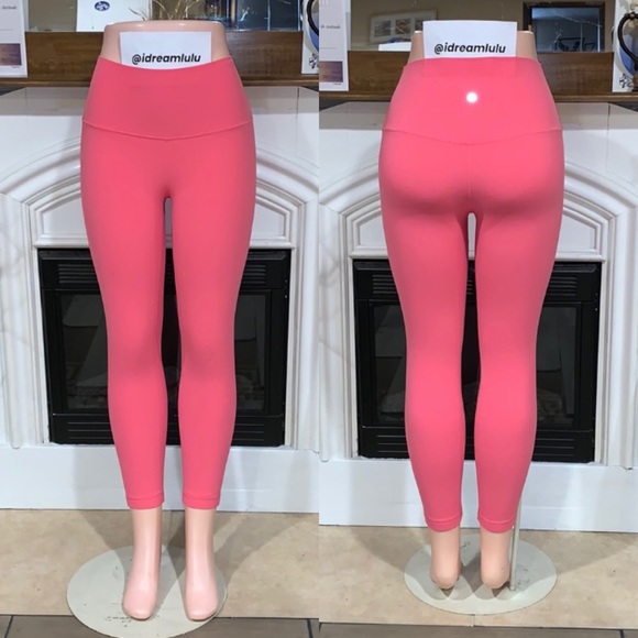 🌿Lululemon Align HR Pant 25” Guava Pink - Picture 4 of 6